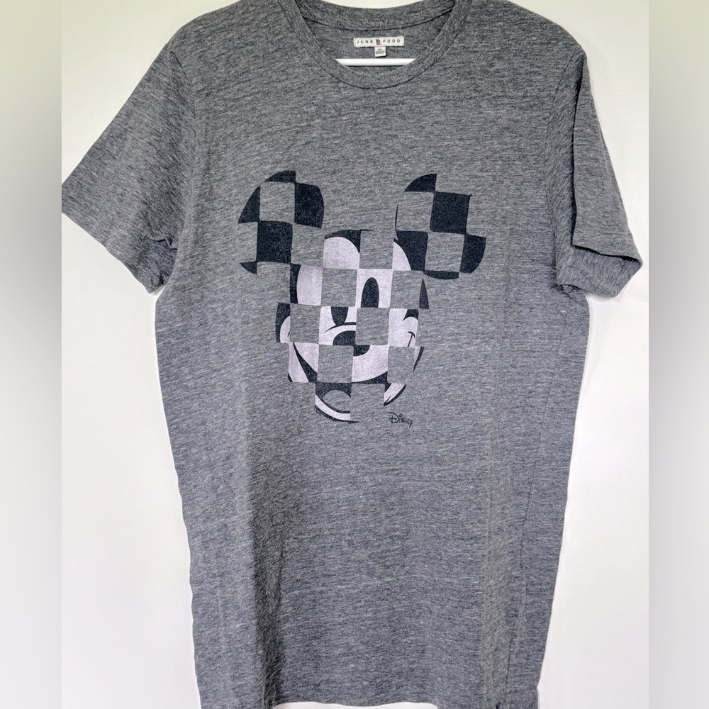 Junk food Mickey Mouse Checkered t-shirt - XL